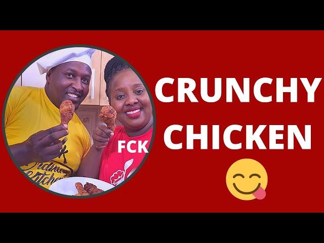 HOW TO MAKE KFC CHICKEN - HUBBY VISITS MY KITCHEN