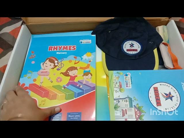 Unboxing Kidzee School Nursary Kit