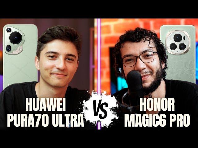 HUAWEI Pura70 Ultra vs HONOR Magic6 Pro | Birbirine benzer ama bir o kadar farklı!