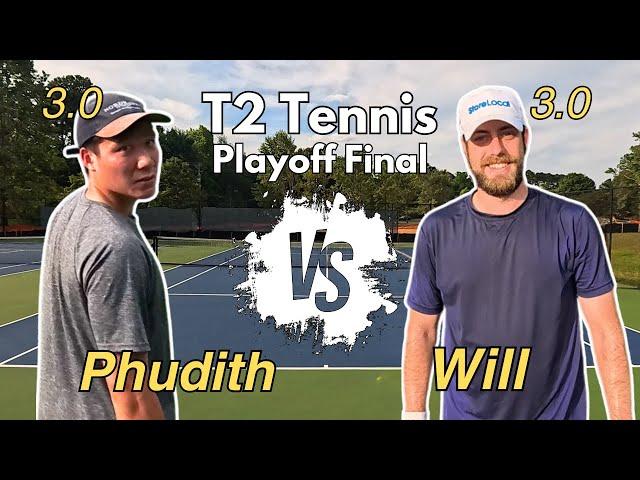 Can I win the final? | T2 Tennis 3.0 Playoff Final | City champion title on the line against Will