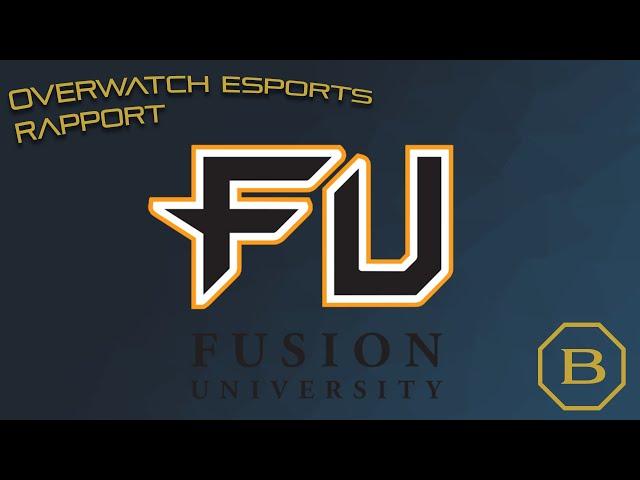 Fusion University is back | WhoRU joins the Shanghai Dragons | Overwatch Esports Rapport