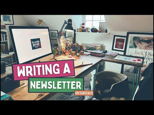 DAY IN THE LIFE OF A NON-FICTION WRITER: weekly planning | writing a newsletter on Substack