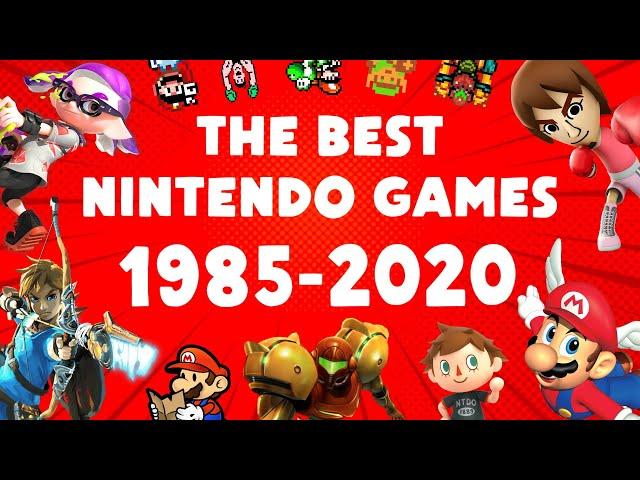 Choosing the Best Nintendo Game of Every Year from 1985-2020