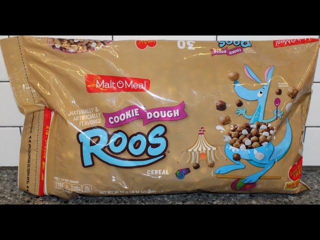 Malt O Meal Cookie Dough Roos Cereal Review