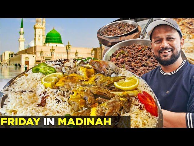 Madina ki Best Mutton Mandi, Shopping, Yemini Food | Jumma Day with Abdul Malik Fareed & Zubair Riaz