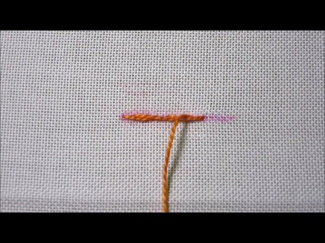 Stielstich Stick-Stich Tutorial