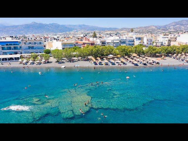 Ierapetra in Summer Lasithi Crete Greece 4K