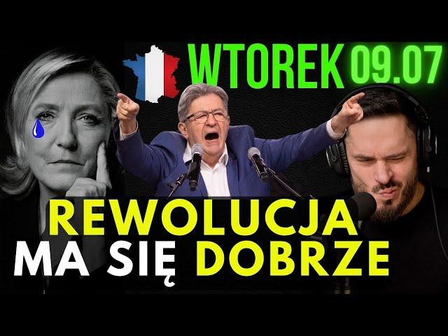 WTOREK, 9 LIPCA 2024, SPRAWKI RANO