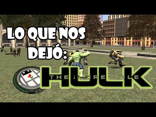 Lo que nos dejó: El Increíble Hulk el Videojuego