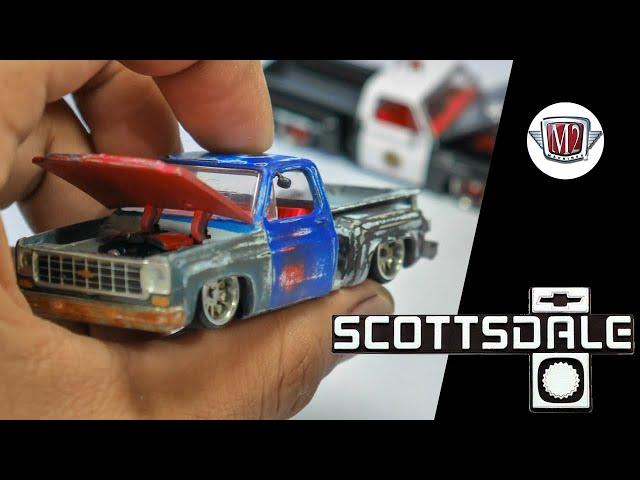 Diecast Custom '76 Chevrolet C10 Stepside Ddropped