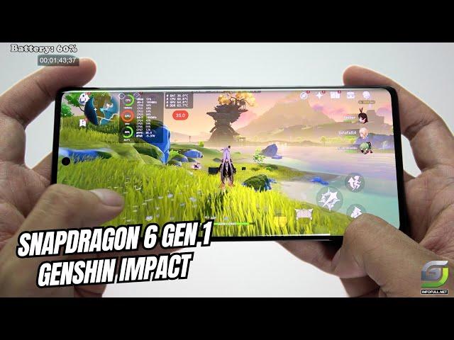 Vivo V30e test game Genshin Impact Max Graphics | Highest 60FPS