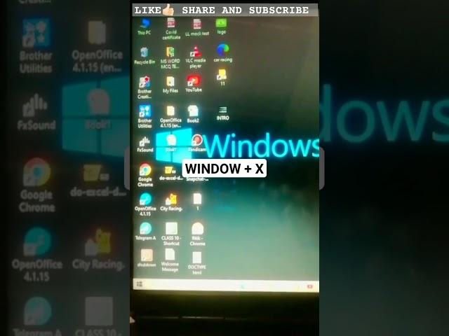 KEYBOARD SHORTCUT ⌨️ | SHUTDOWN PC SHORTCUT | PART 2 | WINDOW 7,8,9,10 | #tech #shortcut #ytshorts
