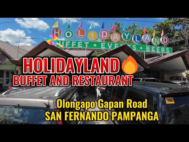 HOLIDAYLAND BUFFET, Best BUFFET in San Fernando, Pampanga, Busog kana NAKAMURA ka pa.