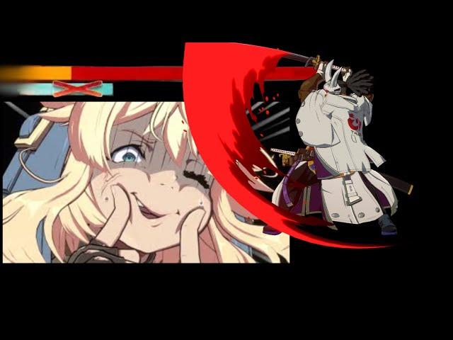 Lowest Damage Nagoriyuki combo (guilty gear strive)