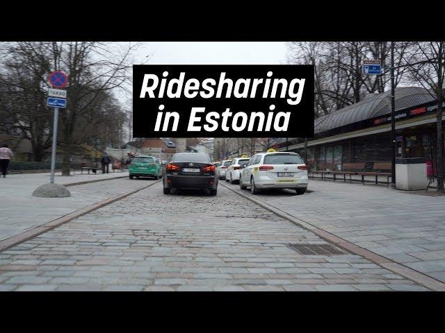 Ridesharing in Estonia