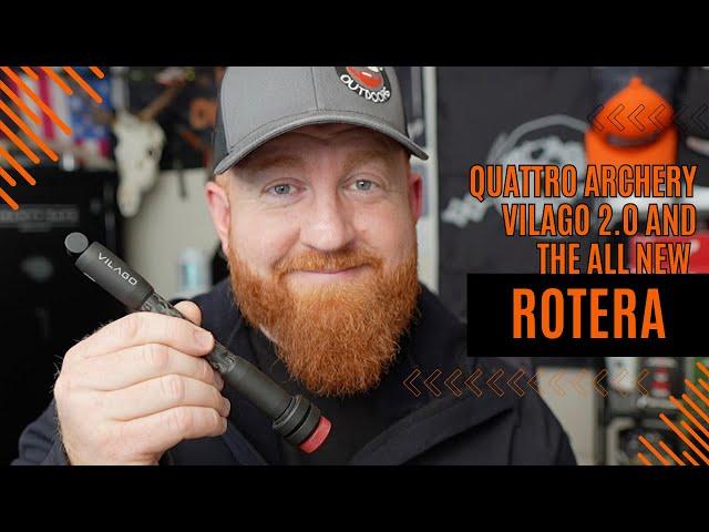 NEW QUATTRO ARCHERY STABILIZERS | The All New Rotera Dampener paired with the Vilago 2.0