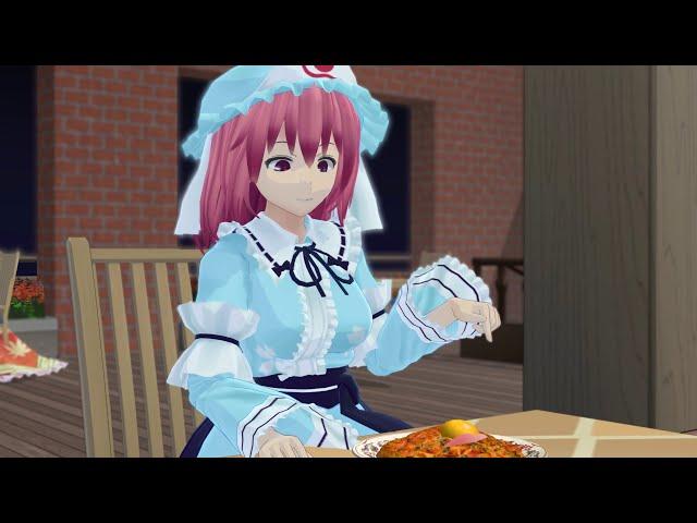 yuyuko when she's hungry