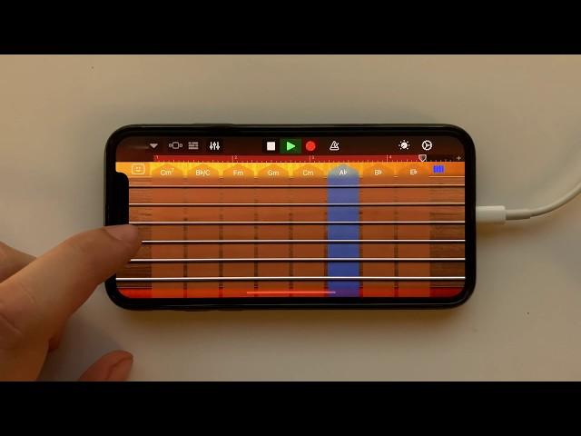 Survivor - Eye Of The Tiger on iPhone (GarageBand)