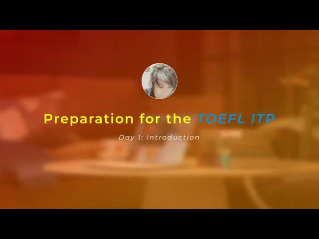 TOEFL ITP - May 2025 - Chapter 1: Sentence