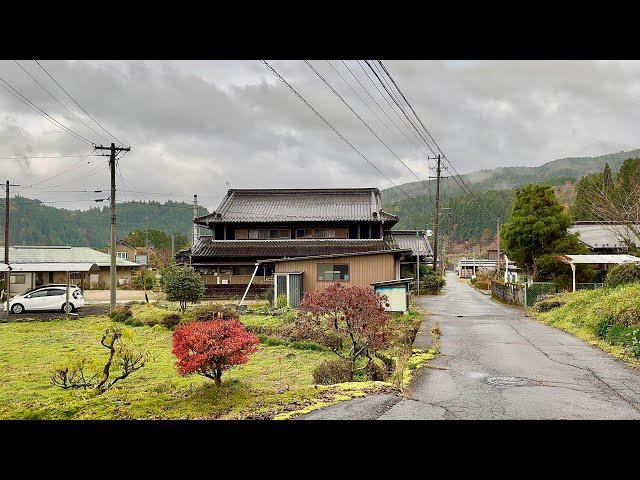 4K Japan Walk - Japanese Countryside Village | Neighborhood Walking Tour in Suburban Gifu