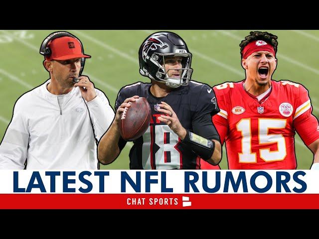 MAJOR NFL Rumors: Kyle Shanahan To Bears, Falcons Benching Kirk Cousins For Michael Penix + Mahomes