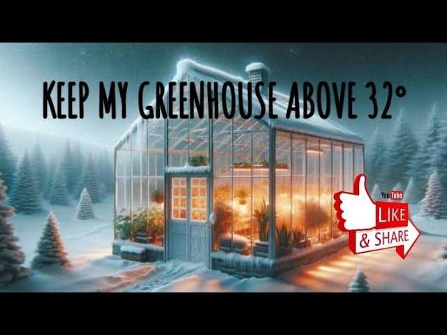 KEEP GREENHOUSE WARM #garden #greenhouse #greenhousewarmth