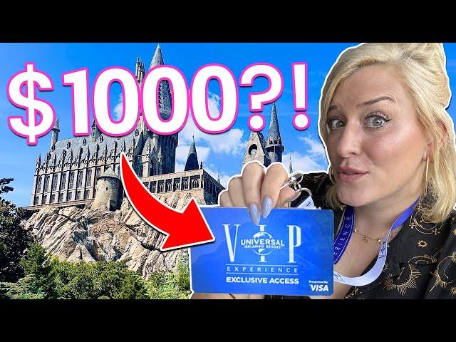 We Spent $1000(!!) On A VIP Tour At Universal Orlando | Theme Park Bucket List | Review Spring Break