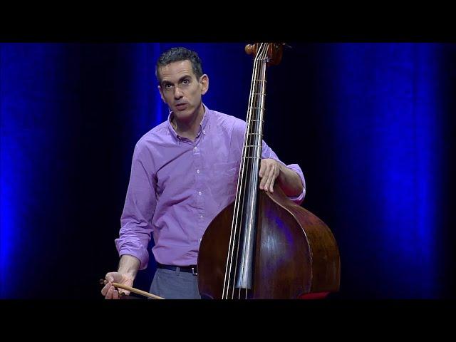 A humorous introduction to the double bass | Bret Simner | TEDxBasel