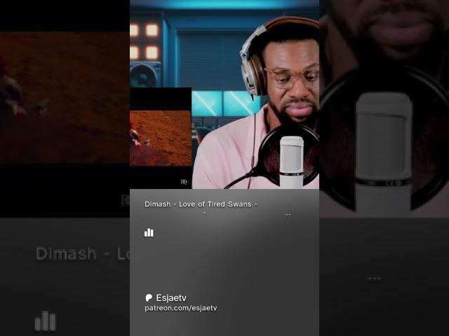 Dimash - Love of Tired Swans (Music Video) REACTION!