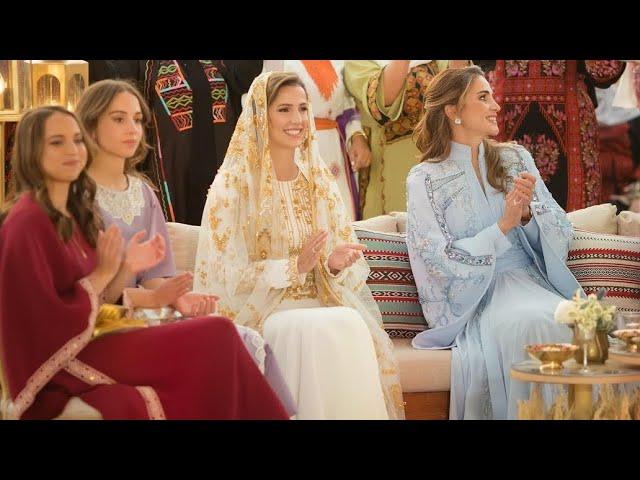 Inside the Henna Party Held by Queen Rania of Jordan in Celebration of her Daughter-in-law!