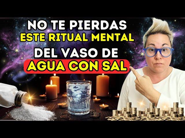 SI YO FUERA TÚ, PROBARÍA HOY EL RITUAL DEL VASO CON SAL  PARA OBTENER DINERO Y PROSPERIDAD!