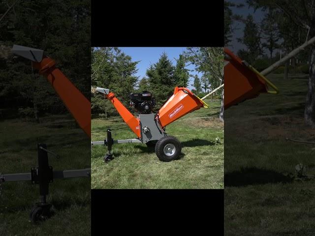 Efficient, powerful wood chipper for sale. Turn branches into mulch in seconds.