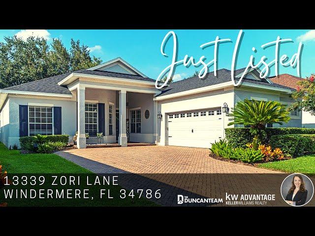 JUST LISTED IN WINDERMERE, FL | Orlando Real Estate | 13339 ZORI LANE, WINDERMERE, FL 34786