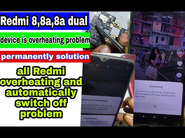 redmi 8, 8a, 8a dual device is overheating .mobile data... problem solution || all redmi overheated