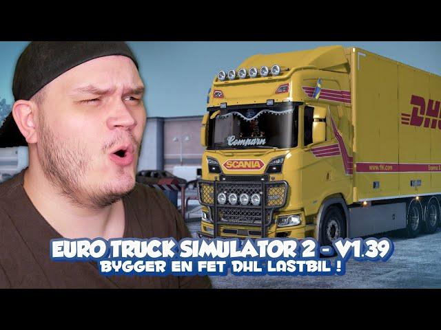 FET DHL SCANIA LASTBIL! - EURO TRUCK SIMULATOR 2 SVERIGE! - Logitech G923