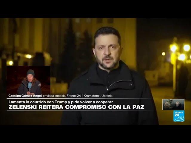 Informe desde Kramatorsk: Zelenski esboza propuesta de paz para Ucrania • FRANCE 24 Español