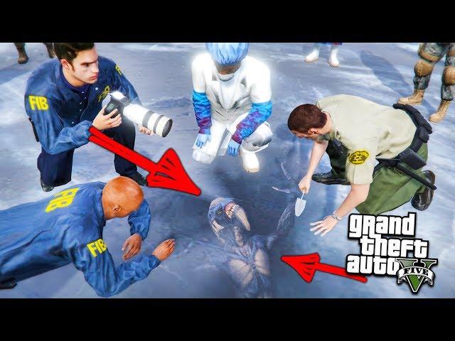 НАШЕЛ ЗАМОРОЖЕННОГО ПРИШЕЛЬЦА В СЕВЕРНОМ ЯНКТОНЕ ГТА 5 МОДЫ! ОБЗОР МОДА В GTA 5 веселая игра мультик