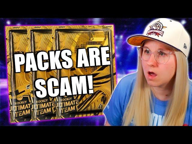 Last Pack Opening in NHL 24... Its a SCAM!