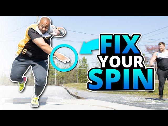 4 Keys To Fix Your Spin For Shot Put