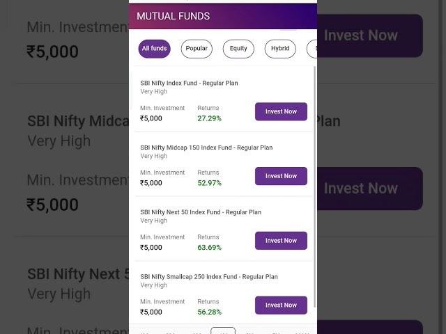 Best SBI Mutual Funds.#ytshorts #yotubshorts #ytshortsindia#ytviral #investment#sbi#sbimutualfunds