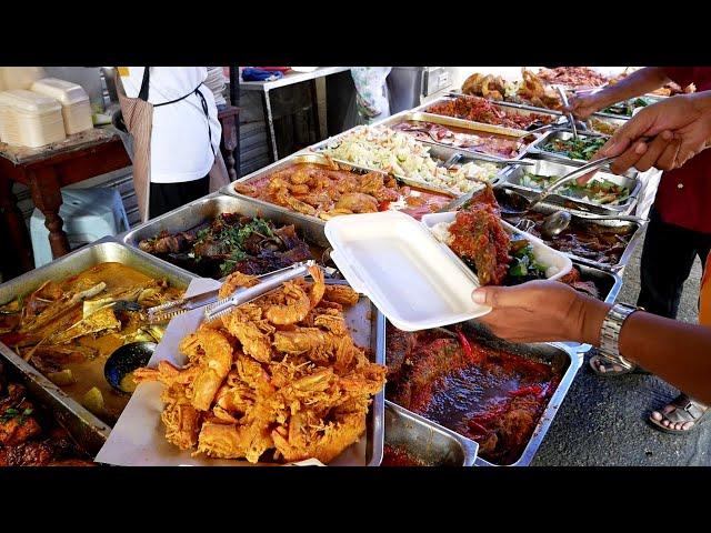Petaling Street Market Kuala Lumpur Malaysia Street Food Tour 2023 Tau Foo Fah