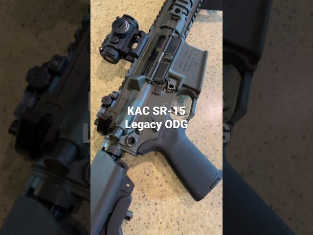 Ultra Rare AR-15!! Knights Armament SR-15 Legacy ODG - One of 100 Ever Made! #ar15 #sr15 #kac