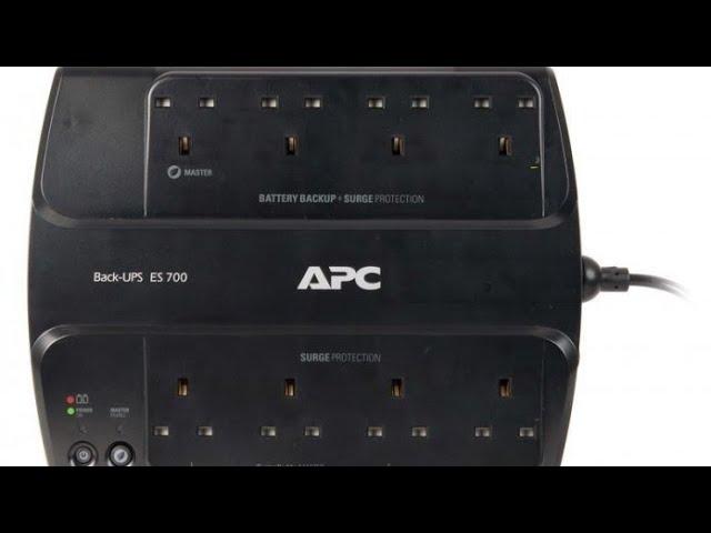 How to replace the battery in an APC Back UPS ES 700 (ES400 / ES550 / ES700)