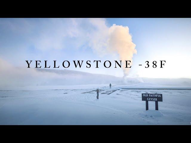 SONY A7SIII - Winter Trip into Yellowstone -38F