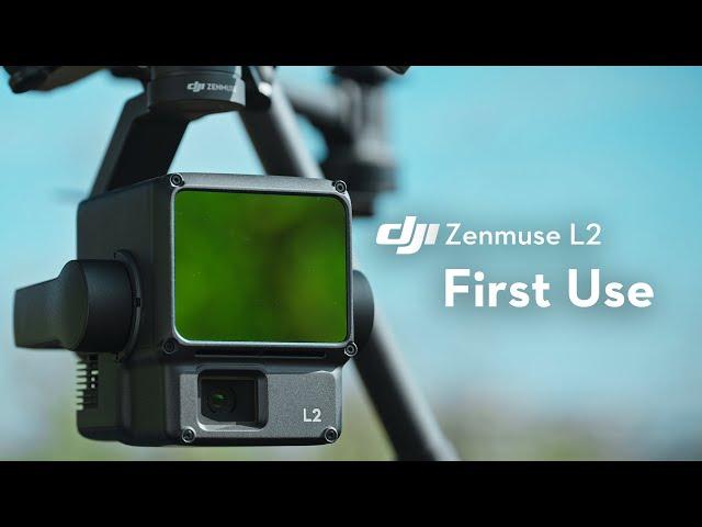 DJI Zenmuse L2 First Use