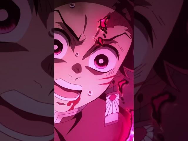  Best demon slayer scene | Tanjiro and zeuko | bright red sword