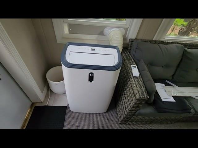 Review Rintuf 14000 BTU ASHRAE Portable Air Conditioner, Portable AC Cools to 700 Sq.ft Room, AC Uni