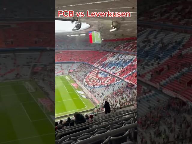 Fc Bayern vs Leverkusen                 #fcbayern #championsleague #leverkusen #allianzarena