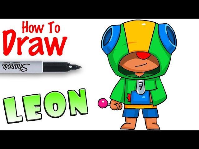 How to Draw Leon | Brawl Stars