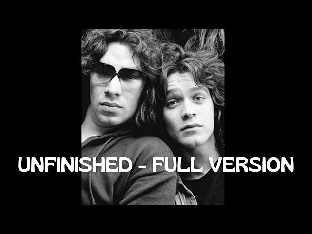 Unfinished - Full Version - Edward and Alex Van Halen (10/21/2024)